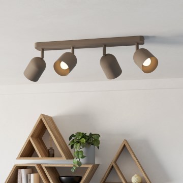 Eglo - Bodové svítidlo 4xE14/40W/230V béžová