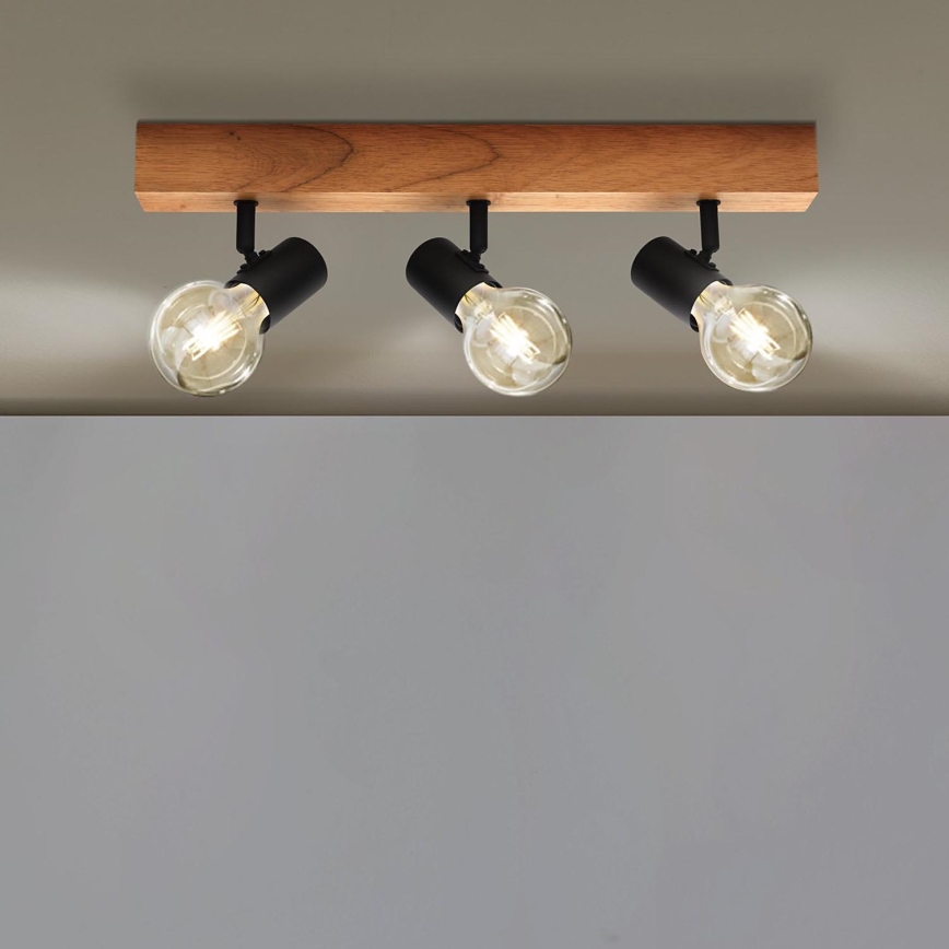 Eglo - Bodové svítidlo TOWNSHEND 3xE27/60W/230V - FSC certifikováno