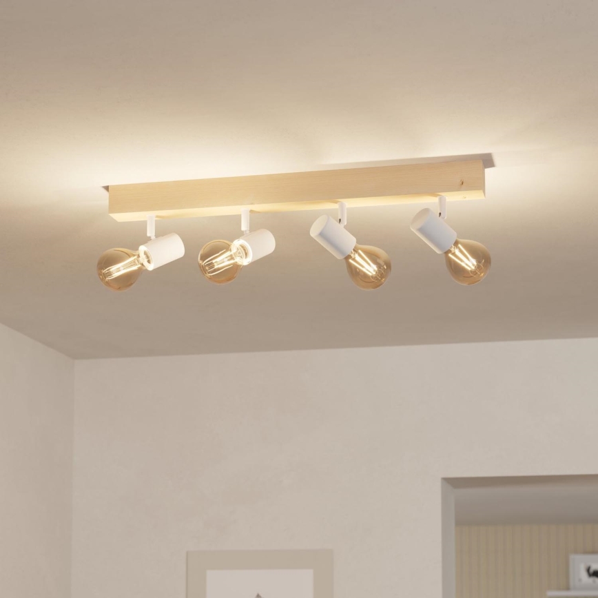 Eglo - Bodové svítidlo TOWNSHEND 4xE27/60W/230V - FSC certifikováno