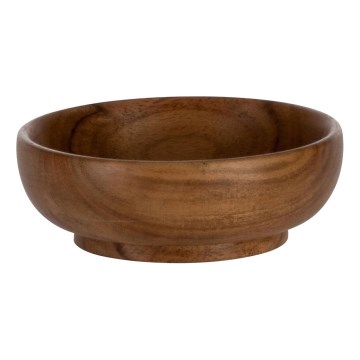 Eglo - Dřevěná mísa pr. 10 cm hnědá