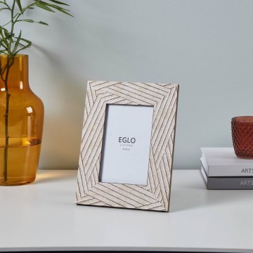 Eglo - Fotorámeček 10x15 cm béžová