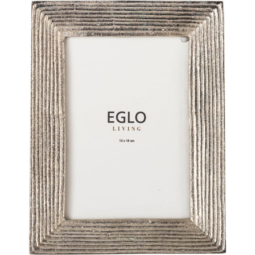 Eglo - Fotorámeček 13x18 cm stříbrná