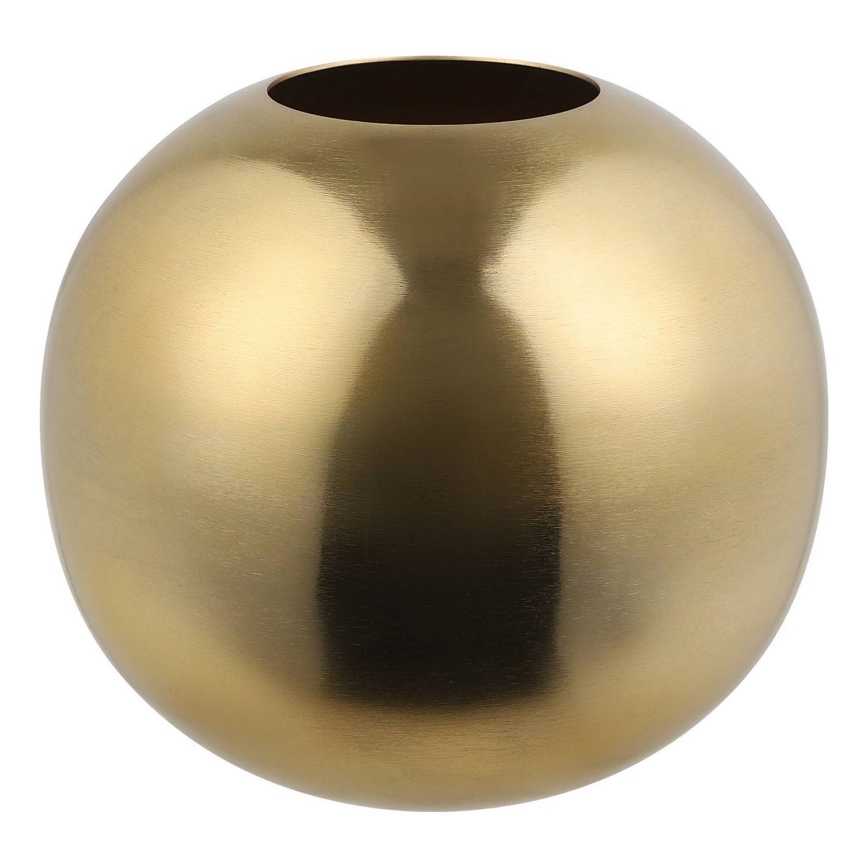 Eglo - Kovová váza 22,5x25 cm zlatá