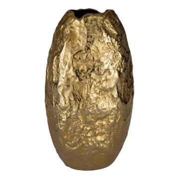 Eglo - Kovová váza 38x20 cm zlatá