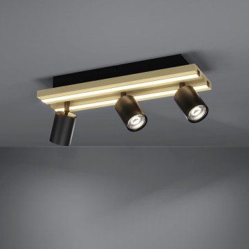 Eglo - LED Bodové svítidlo 3xLED/2,2W/230V + 2xLED/1,2W + 2xLED/2W béžová/černá