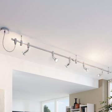 Eglo - LED bodové svítidlo 5xGU10-LED/3W/230V