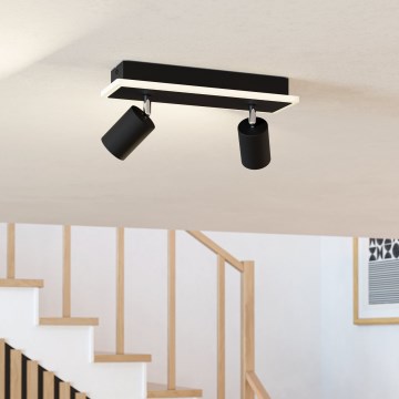 Eglo - LED Bodové svítidlo LED/12W/230V černá