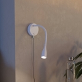 Eglo - LED Flexibilní nástěnná lampa s USB LED/3,8W/230V bílá