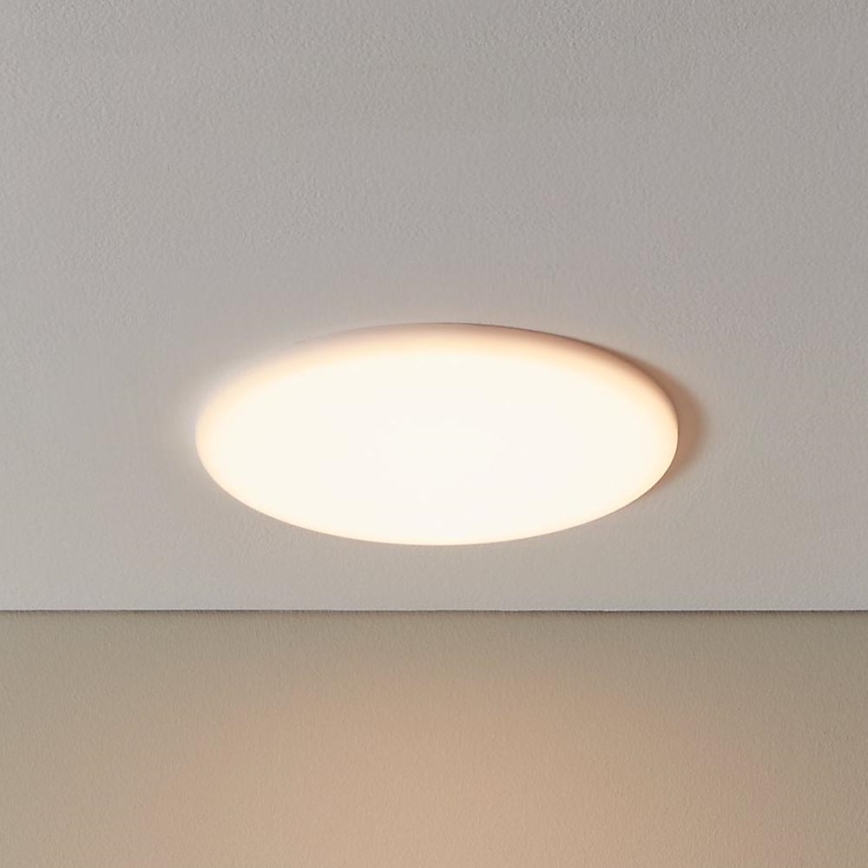 Eglo - LED Koupelnové podhledové svítidlo LED/18W/230V pr. 21,5 cm IP65