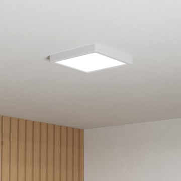 Eglo - LED Koupelnové stropní svítidlo LED/10,5W/230V 2700/4000/6500K 22x22 cm IP44 bílá