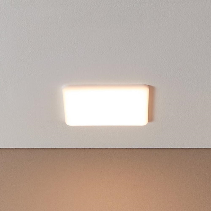 Eglo - LED Koupelnové stropní svítidlo LED/11,5W/230V 15,5x15,5 cm IP65