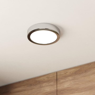 Eglo - LED Koupelnové stropní svítidlo LED/11W/230V IP44 lesklý chrom pr. 16 cm
