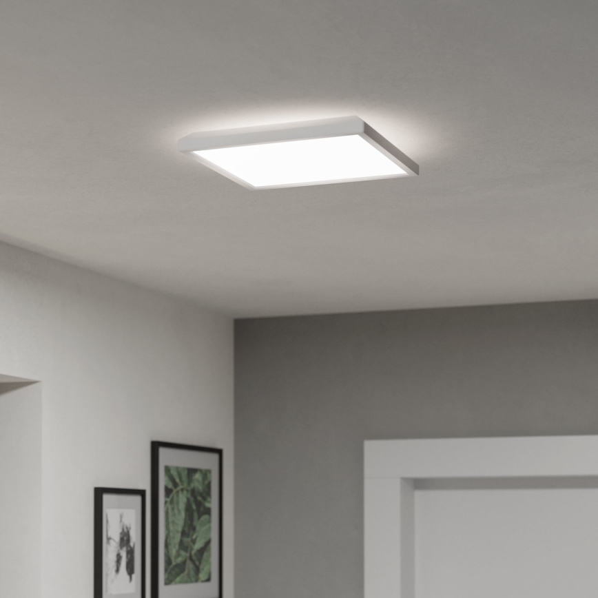Eglo - LED Koupelnové stropní svítidlo LED/13,4W/230V 2700/4000/6500K 29x29 cm IP44 bílá