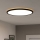 Eglo - LED Koupelnové stropní svítidlo LED/16,8W/230V 2700/4000/6500K pr. 50 cm IP44 černá