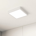 Eglo - LED Koupelnové stropní svítidlo LED/17W/230V IP44 bílá 21x21 cm