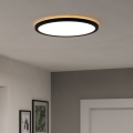 Eglo - LED Koupelnové stropní svítidlo LED/18,5W/230V 2700K/4000K/6500K pr. 38,9 cm IP44 černá