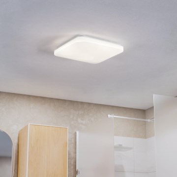 Eglo - LED Koupelnové stropní svítidlo LED/18W/230V 33x33 cm IP44
