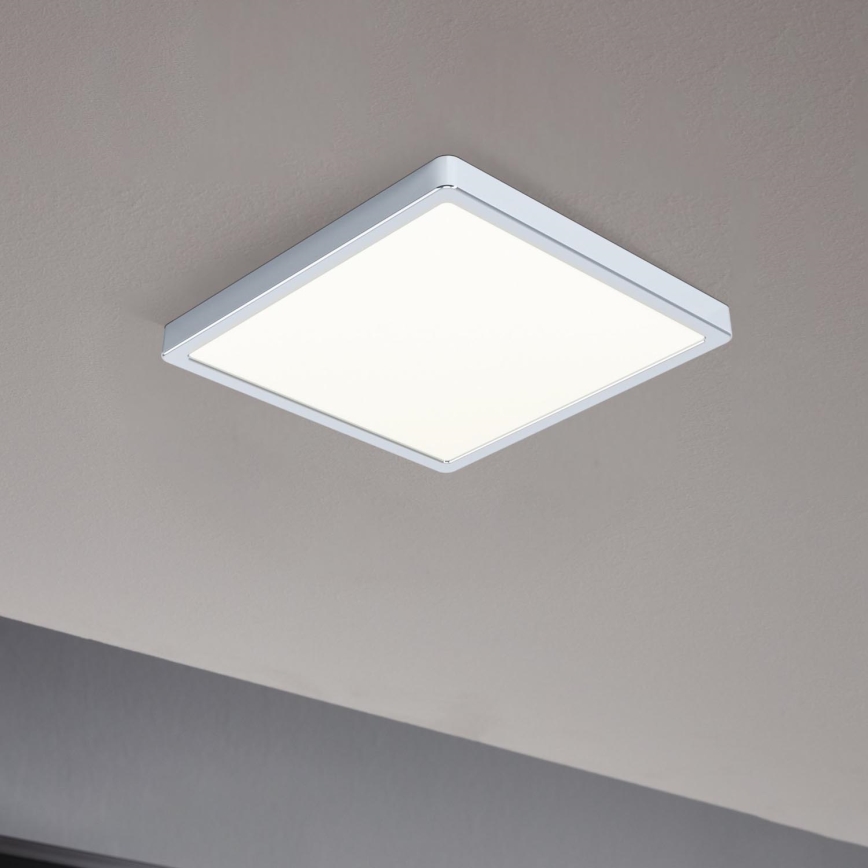 Eglo - LED Koupelnové stropní svítidlo LED/20W/230V IP44 28,5x28,5 cm