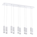 Eglo - LED Lustr na lanku 10xGU10/5W/230V bílá