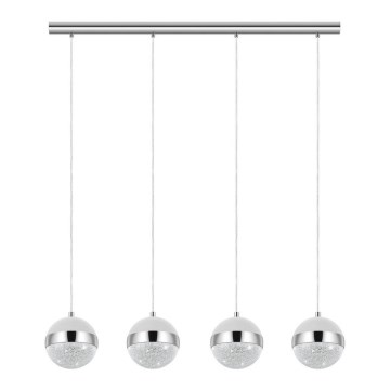 Eglo - LED Lustr na lanku 4xG9/3W/230V