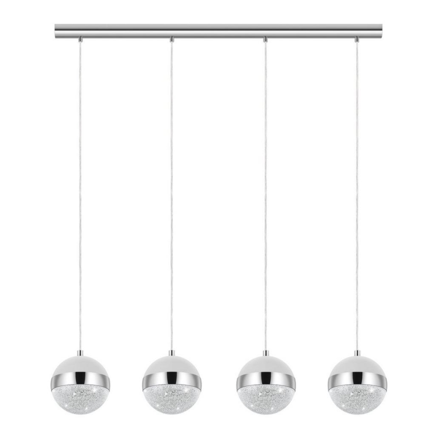 Eglo - LED Lustr na lanku 4xG9/3W/230V