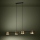 Eglo - LED Lustr na lanku 4xGU10/4,6W/230V 3000K zlatá