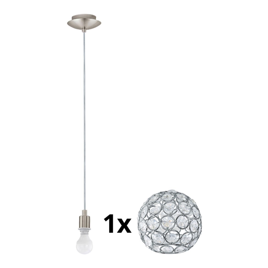 Eglo - LED Lustr na lanku MY CHOICE 1xE14/4W/230V  matný chrom