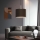 Eglo - LED  Lustr na lanku TUNJA 1xE27/60W/230V hnědá