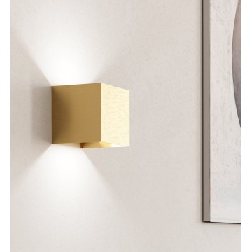 Eglo - LED Nástěnné svítidlo 2xLED/1,5W/230V 3000K zlatá