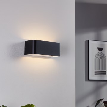 Eglo - LED Nástěnné svítidlo LED/10W/230V 3000K černá