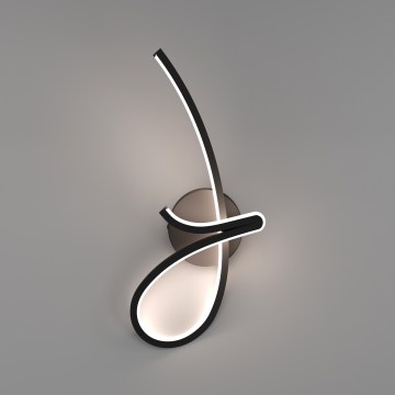 Eglo - LED Nástěnné svítidlo LED/12W/230V 2700/4000/6500K černá