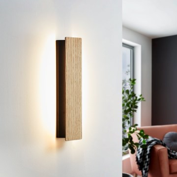 Eglo - LED Nástěnné svítidlo LED/12W/230V 3000K hnědá