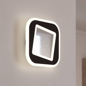 Eglo - LED Nástěnné svítidlo LED/12W/230V 4000K černá