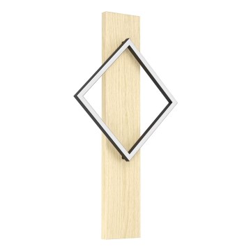 Eglo - LED Nástěnné svítidlo LED/13W/230V černá/béžová