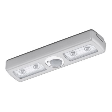 Eglo - LED Orientační svítidlo se senzorem 4xLED/3xAAA
