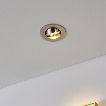 Eglo - LED Podhledové bodové svítidlo 1xGU10/4,5W/230V matný chrom