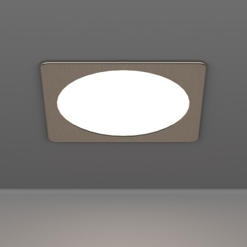 Eglo - LED Podhledové svítidlo LED/10,5W/230V 2700/4000/6500K 16,6x16,6 cm matný chrom