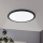 Eglo - LED Podhledové svítidlo LED/22W/230V 3000K černá pr. 22,5 cm