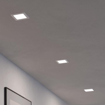 Eglo - LED Podhledové svítidlo LED/5,5W/230V 11,7x11,7 cm