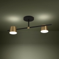 Eglo - LED Přisazený lustr 2xGU10/4,6W/230V 3000K zlatá