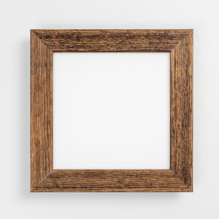 Eglo - LED Přisazený panel SALOBRENA-RW WOOD LED/17W/230V 2700/4000K 34x34 cm hnědá