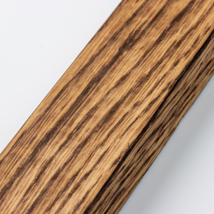 Eglo - LED RGB Stmívatelný přisazený panel SALOBRENA-C WOOD LED/30,5W/230V 2700-6500K 64x64 cm hnědá + dálkové ovládání