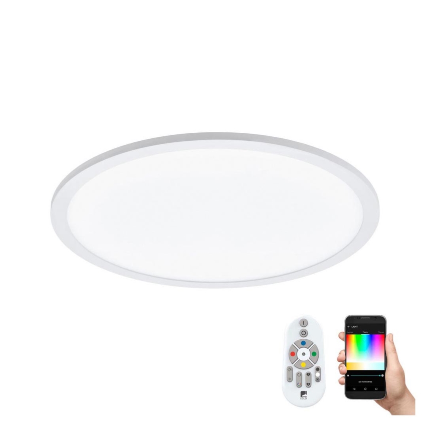 Eglo - LED RGB Stropní svítidlo SARSINA-C LED/21W/230V + dálkové ovládání