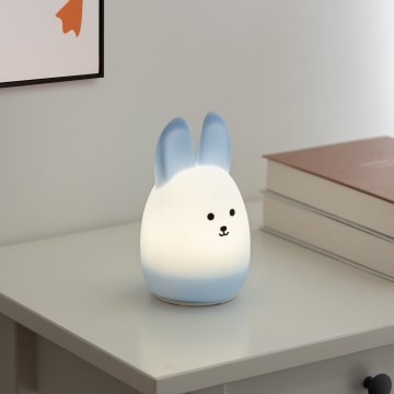 Eglo - LED RGBW Nabíjecí dotykové dětské noční světlo LED/5W/5V 1200 mAh zajíc