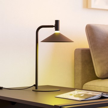 Eglo - LED RGBW Stmívatelná stolní lampa LED/7,5W/230V 2700-6500K černá