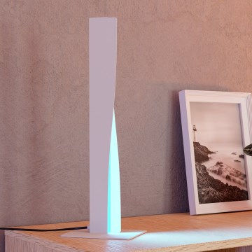 Eglo - LED RGBW Stmívatelná stolní lampa LED/9W/230V 2700-6500K šedá