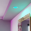 Eglo - LED RGBW Stmívatelné koupelnové podhledové svítidlo LED/5W/230V 2700-6500K pr. 12 cm IP44 bílá