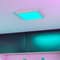 Eglo - LED RGBW Stmívatelné koupelnové stropní svítidlo LED/10,5W/230V 2700-6500K 22x22 cm IP44 bílá