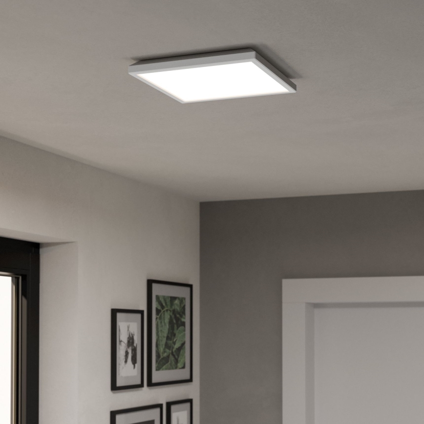 Eglo - LED RGBW Stmívatelné koupelnové stropní svítidlo LED/13,4W/230V 2700-6500K 29x29 cm IP44 bílá ZigBee