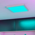 Eglo - LED RGBW Stmívatelné koupelnové stropní svítidlo LED/13,5W/230V 2700-6500K 29,5x29,5 cm IP44 bílá